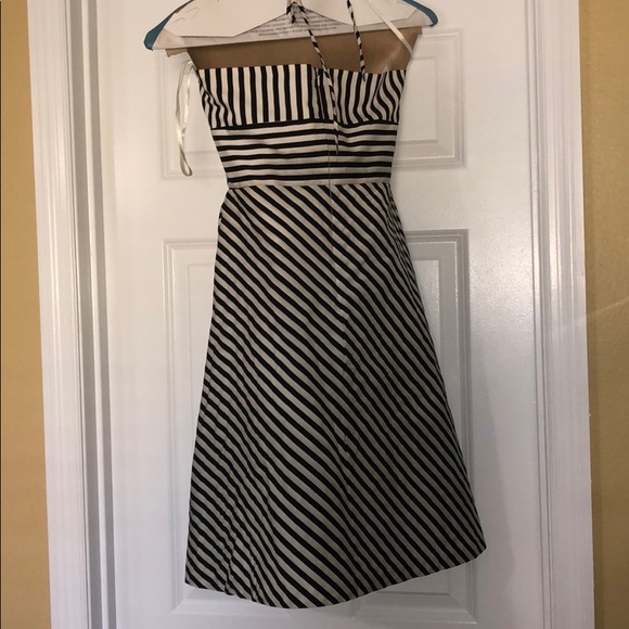 White House Black Market striped midi dress - Picture 5 of 5